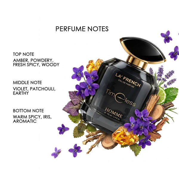 Timeless Perfume for Men 100ml | Woody Aromatic Fragrance
