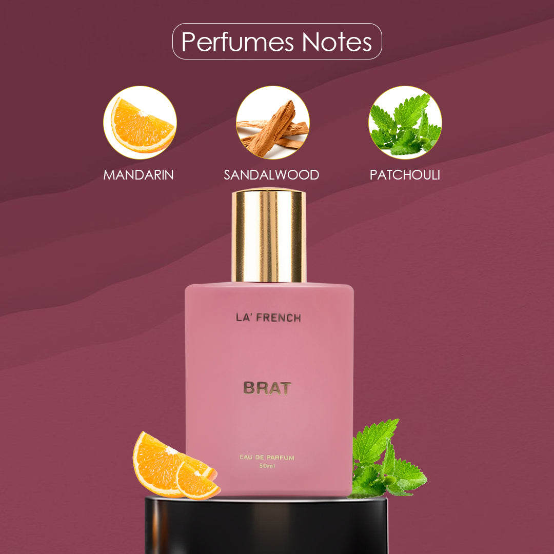 Brat Eau De Parfum 50ml – Playful Citrus Woody Fragrance for Women