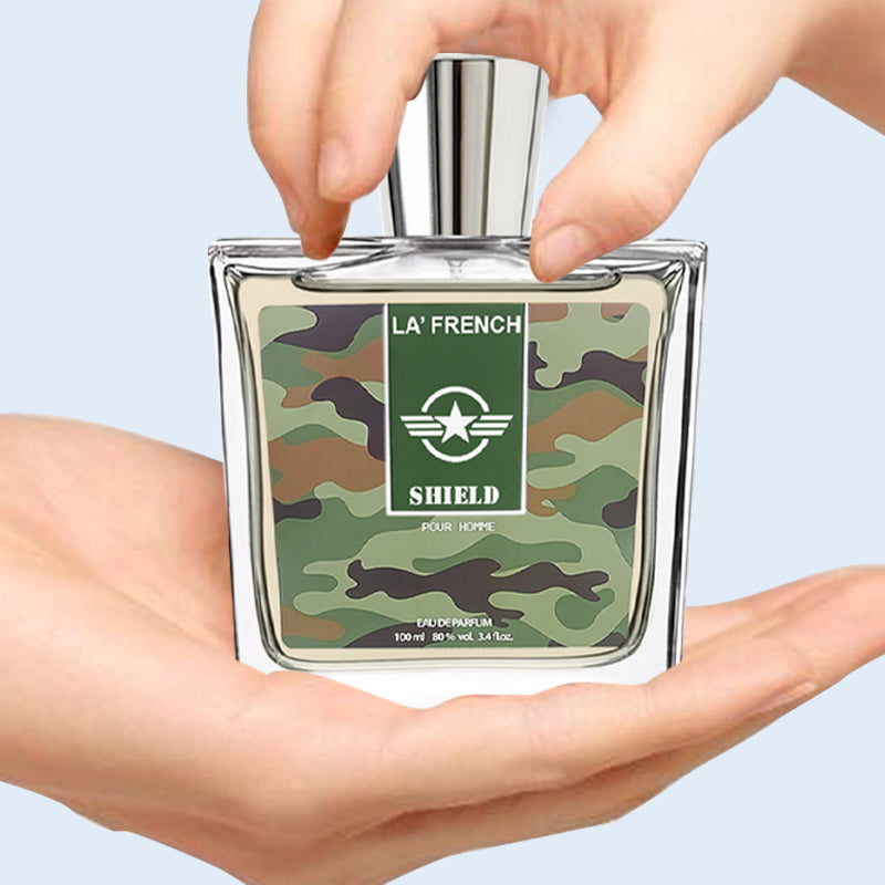 Shield Perfume for Men 100ml | Long Lasting Aqua Floral Woody Fragrance | Premium Eau De Parfum for Men | Fresh & Powerful Masculine Scent