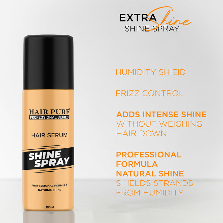 Shine Hair Spray 100 ml | Strong Hold & Natural Shine Hair Spray