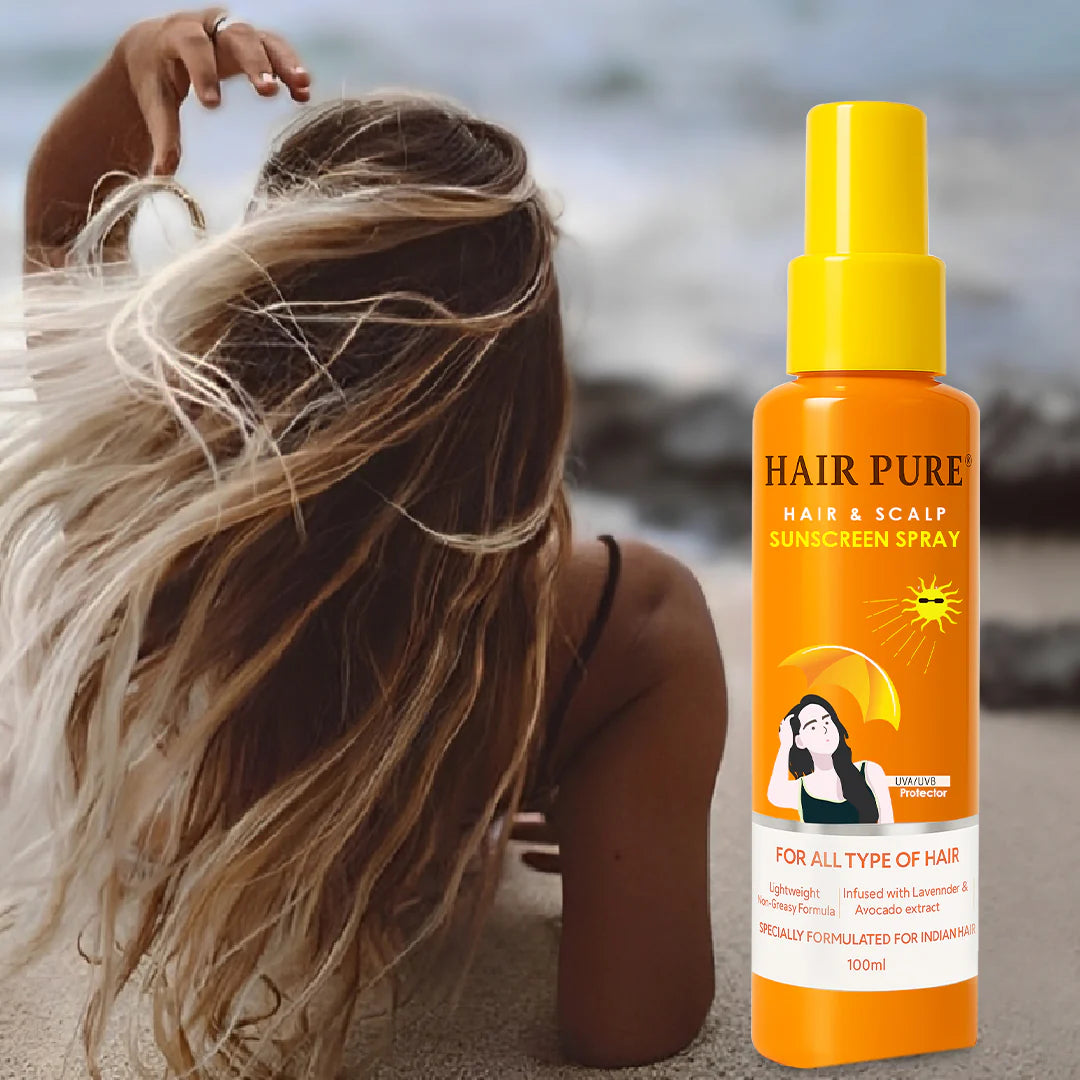 Sunscreen Hair Protector Spray 100ml | UVA/UVB Sunscreen for Hair and Scalp