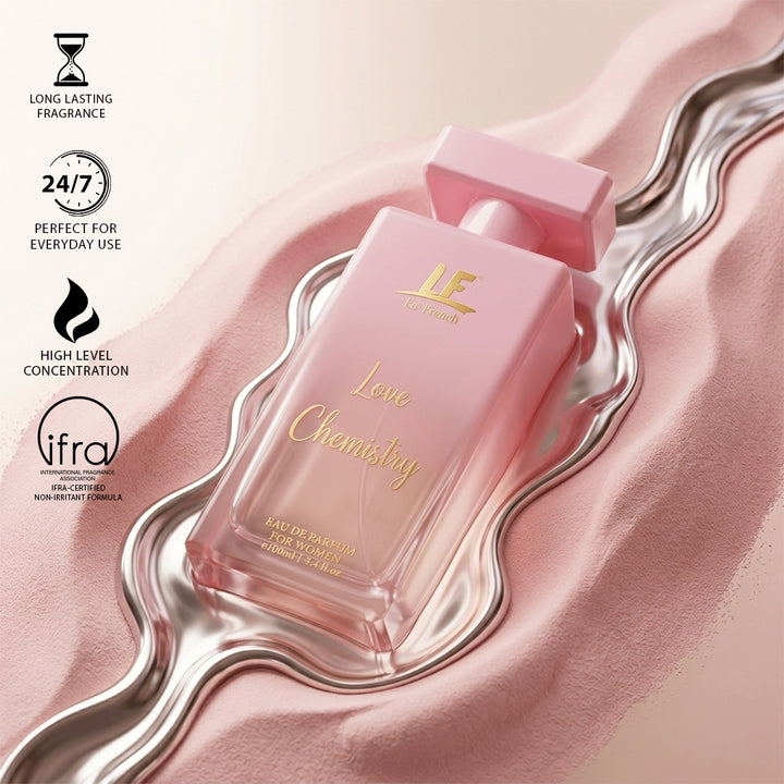 Love Chemistry Perfume for Women 100ml – Long Lasting Eau De Parfum | Fresh Floral Luxury Fragrance