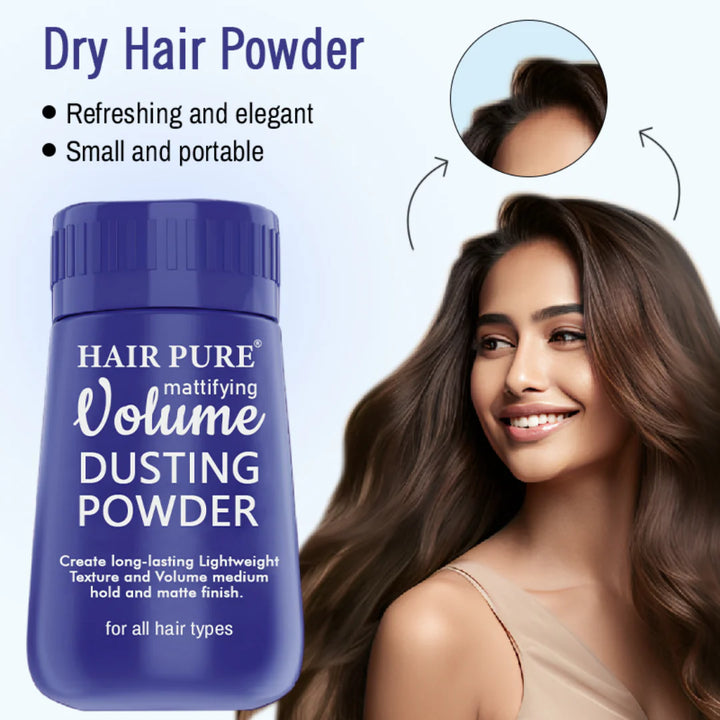 Mattifying Volume Dusting Powder 20g| Hair Styling Powder for Instant Volume, Texture & Matte Finish for Men & Women