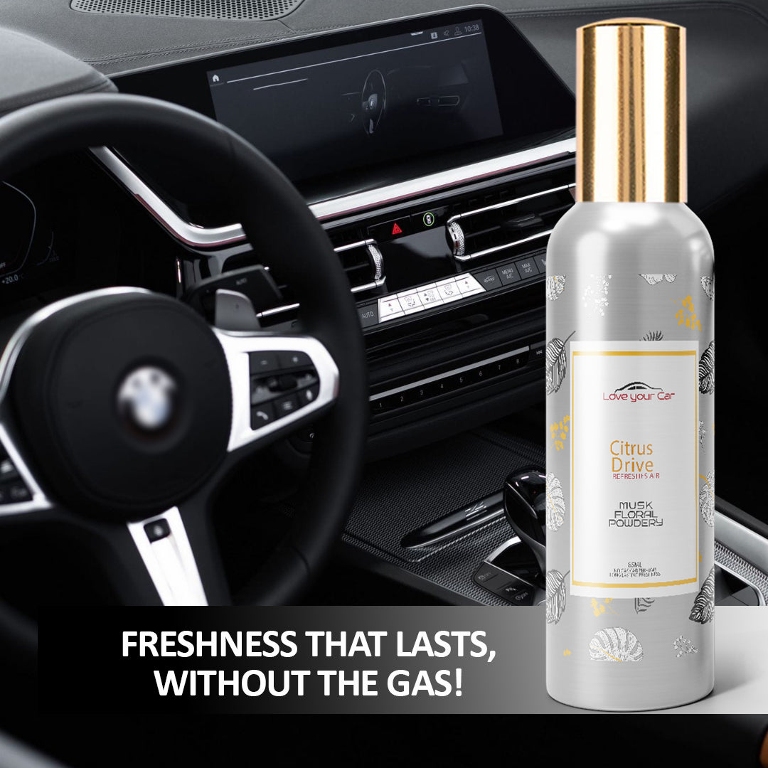 Love Your Car Citrus Drive Car Air Freshner (85ml)