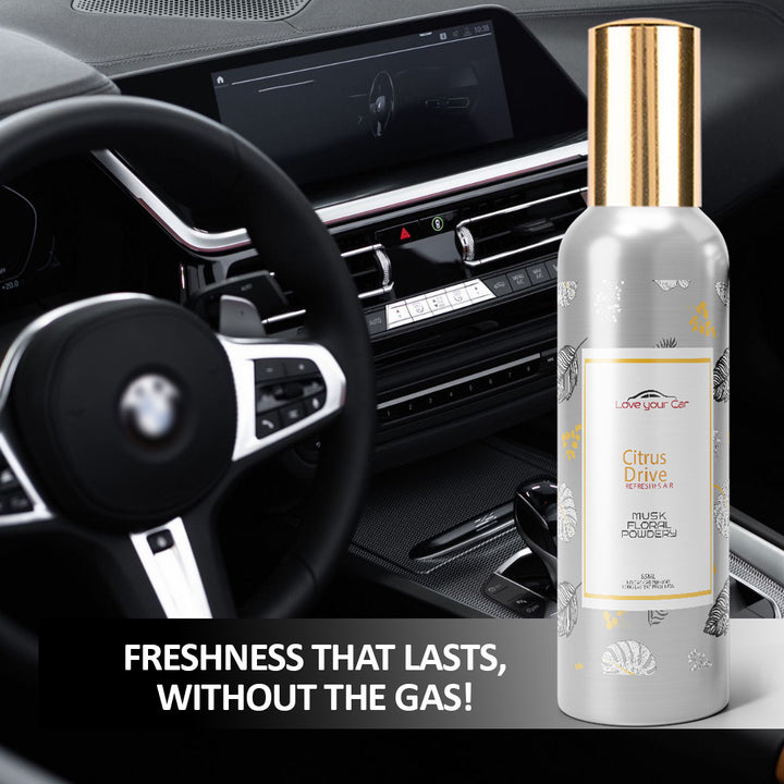 Love Your Car Citrus Drive Car Air Freshner (85ml)
