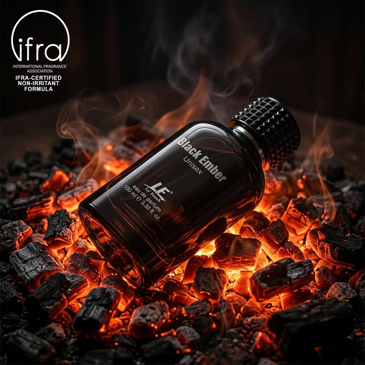 La French Black Ember Unisex Perfume 100ml | Rich, Warm & Sophisticated Fragrance