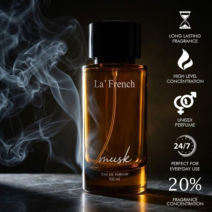 Musk Perfume for Unisex 100ml | Musky Woody Fragrance