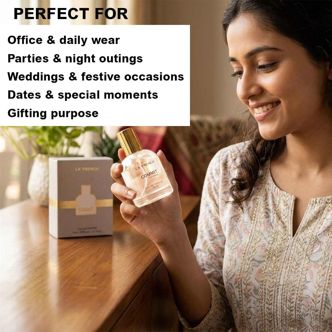Commit Perfume for Women 30ml |Floral Fruity Romantic Fragrance