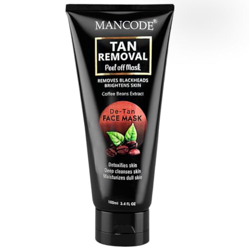 Tan Removal Peel Off Mask 100ml | Blackhead Removal Mask for Men & Women | Brightening Exfoliating Face Mask for Smooth Skin - our product