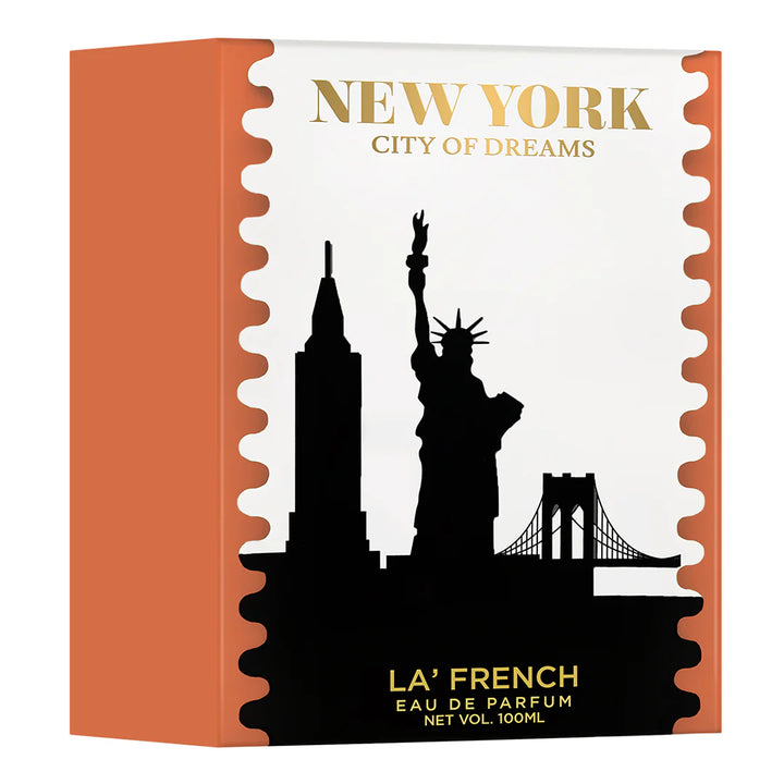 New York Eau De Parfum 100ml – Unisex Long Lasting Perfume | Fresh Spicy Aqua Premium Fragrance for Men & Women
