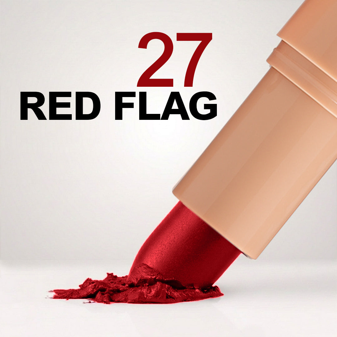 Creamy Matte Lipstick Red Flag Shade 27 (3.8g)