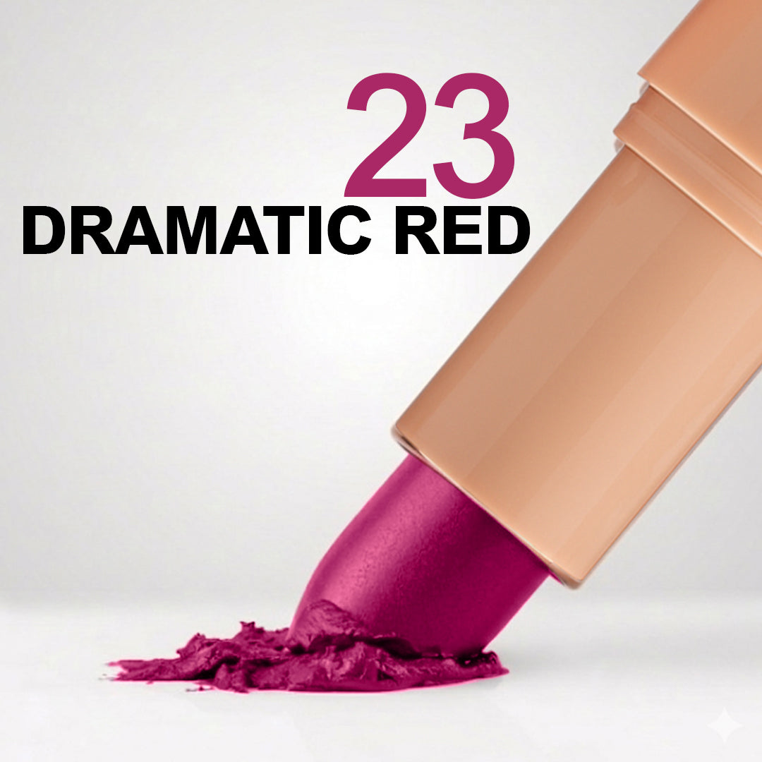 Creamy Matte Lipstick Dramatic Red Shade 23 (3.8g)