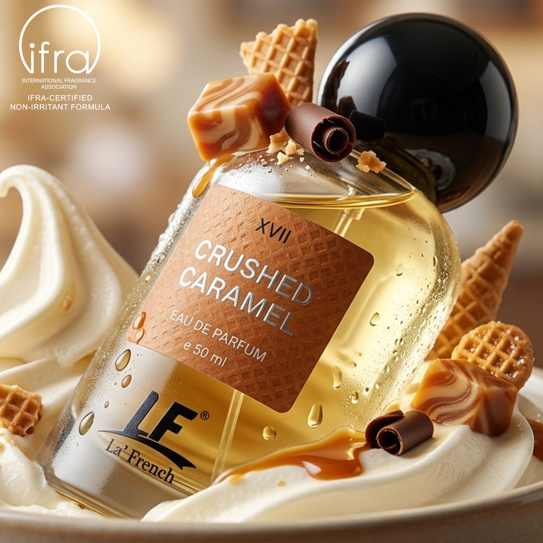 La French Crushed Caramel Unisex Perfume 50ml | Long Lasting Sweet Caramel Fragrance | Premium Eau De Parfum for Men & Women