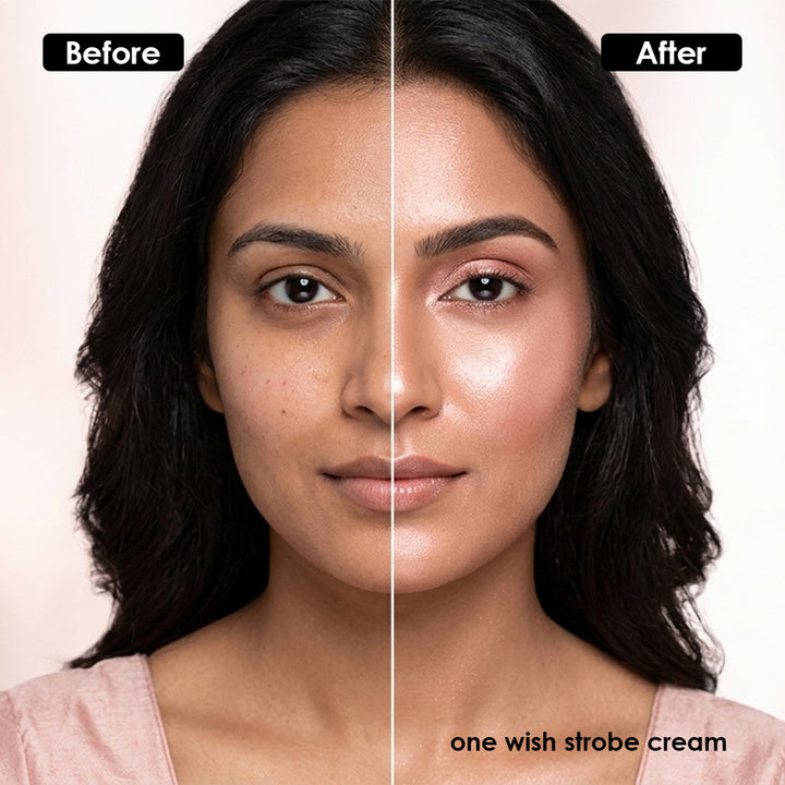 Strobe Cream Rose Gold, 30g | 3-in-1 Primer, Highlighter & Moisturizer