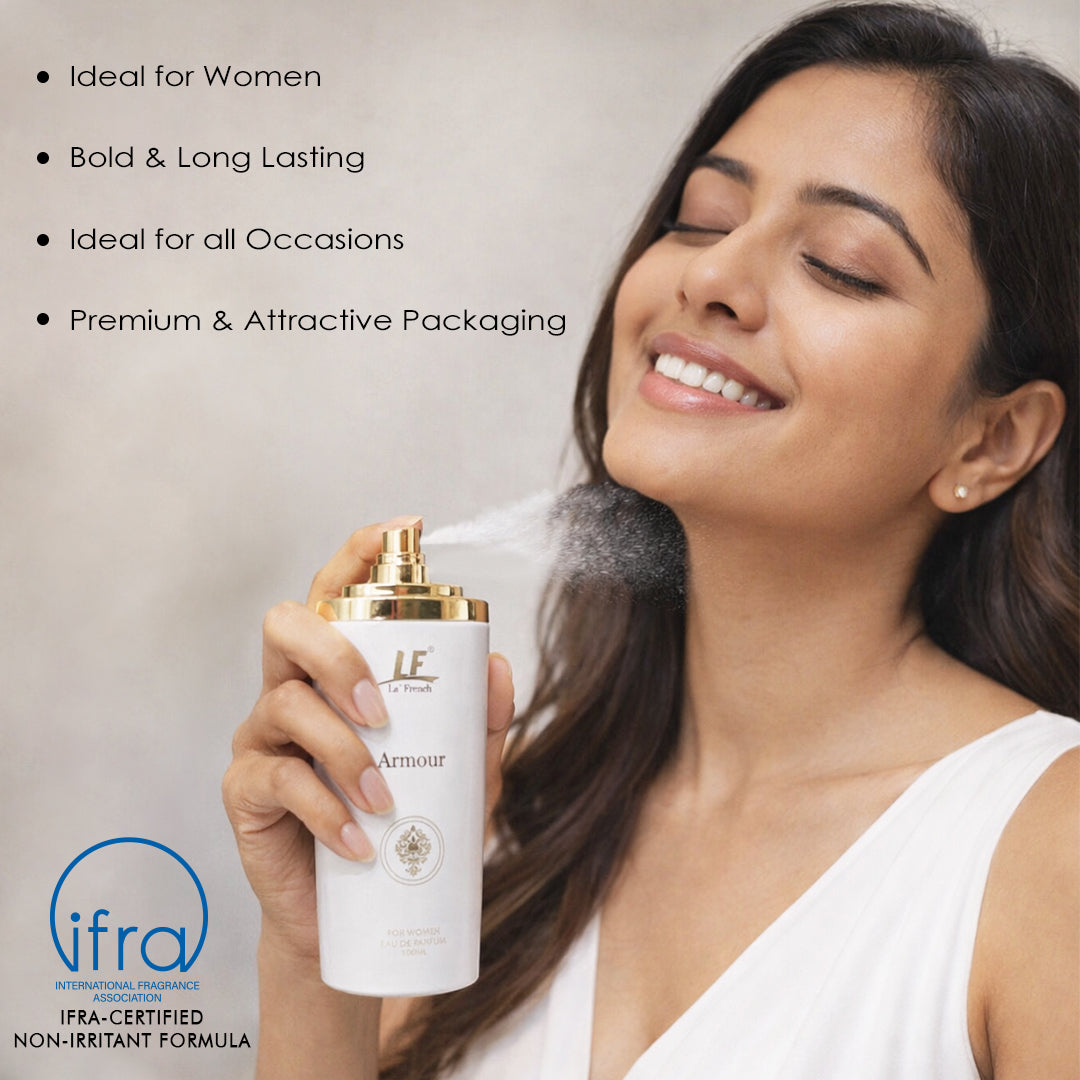 Armour Perfume for Women 100ml– Long-Lasting Floral & Oriental Fragrance with Elegant, Bold & Empowering Notes, Luxury Special Occasion Perfume