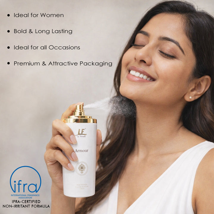 Armour Perfume for Women 100ml– Long-Lasting Floral & Oriental Fragrance with Elegant, Bold & Empowering Notes, Luxury Special Occasion Perfume