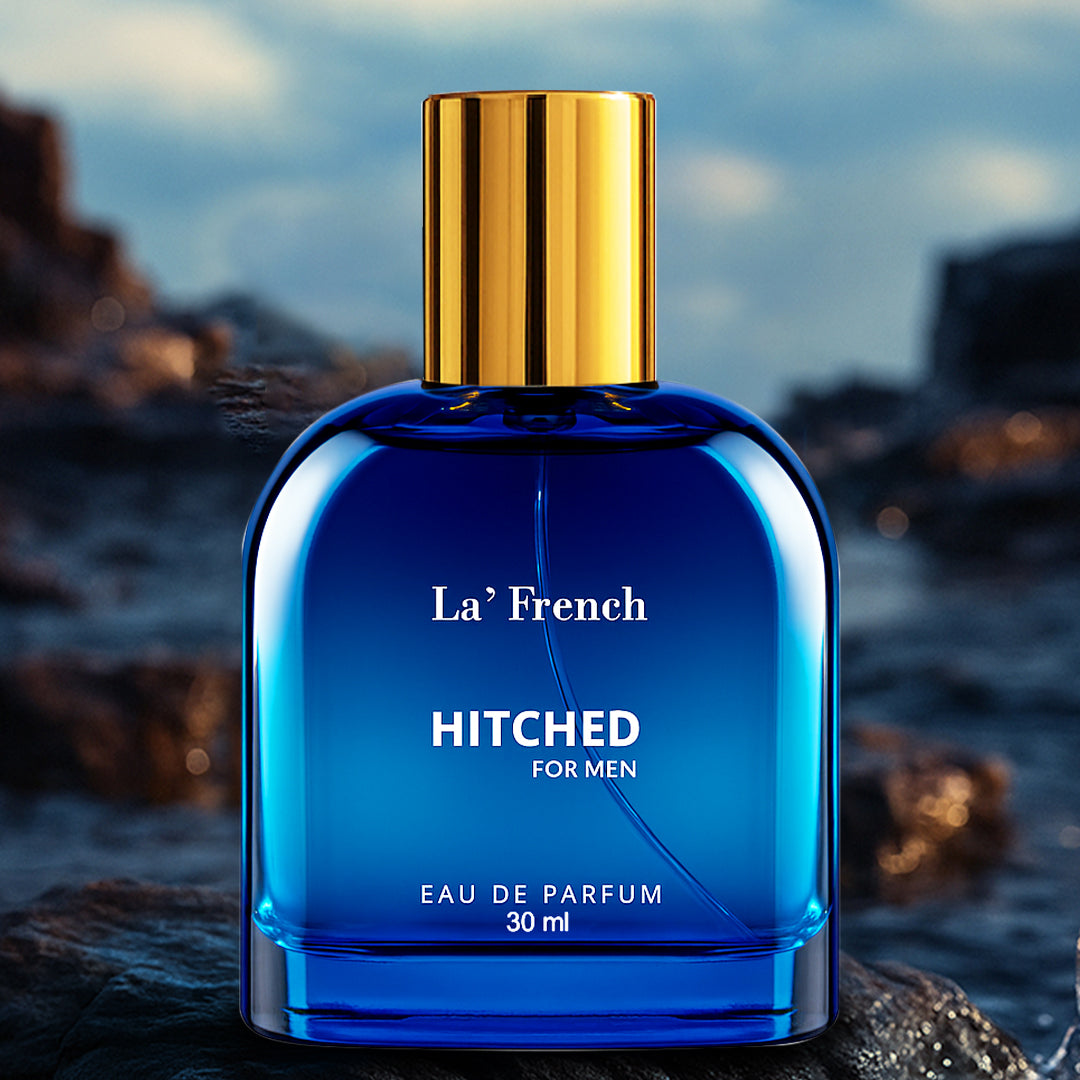 Hitched Perfume for Men 30ml | Long Lasting Woody Aromatic Fragrance | Premium Eau De Parfum for Men | Fresh & Confident Daily Wear Scent