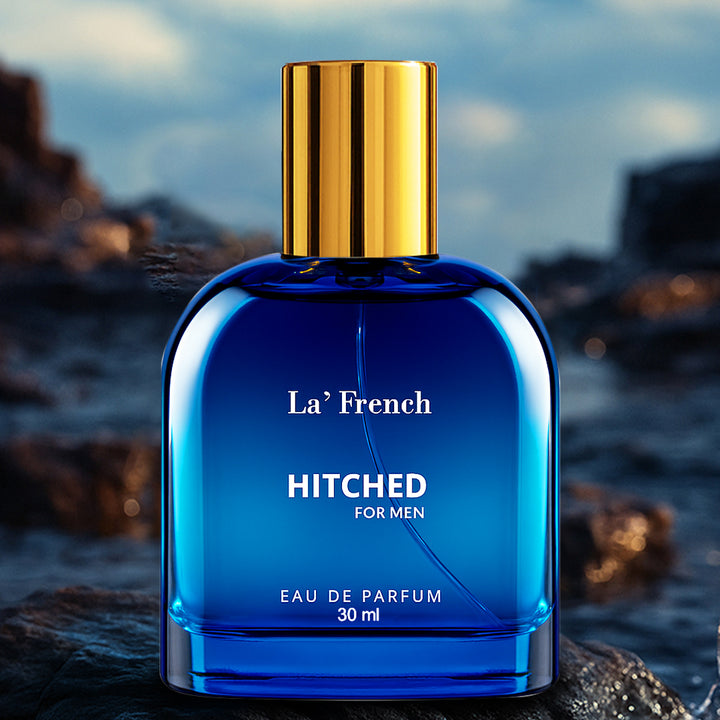 Hitched Perfume for Men 30ml | Long Lasting Woody Aromatic Fragrance | Premium Eau De Parfum for Men | Fresh & Confident Daily Wear Scent