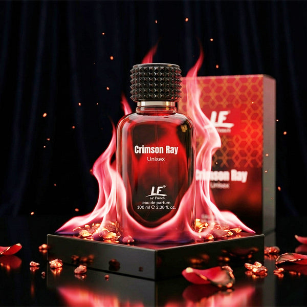 Crimson Ray Unisex Perfume 100ml | Long Lasting Premium Eau De Parfum (EDP) for Men & Women