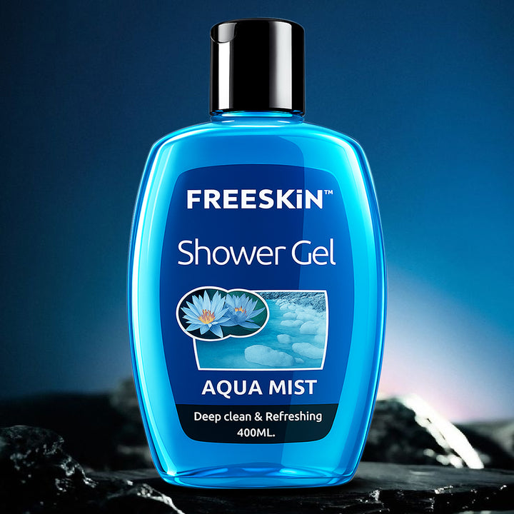 Aqua Mist Shower Gel 400ml | Mint Cooling Body Wash | Deep Cleansing, Refreshing & Hydrating Shower Gel for Fresh, Revitalized Skin