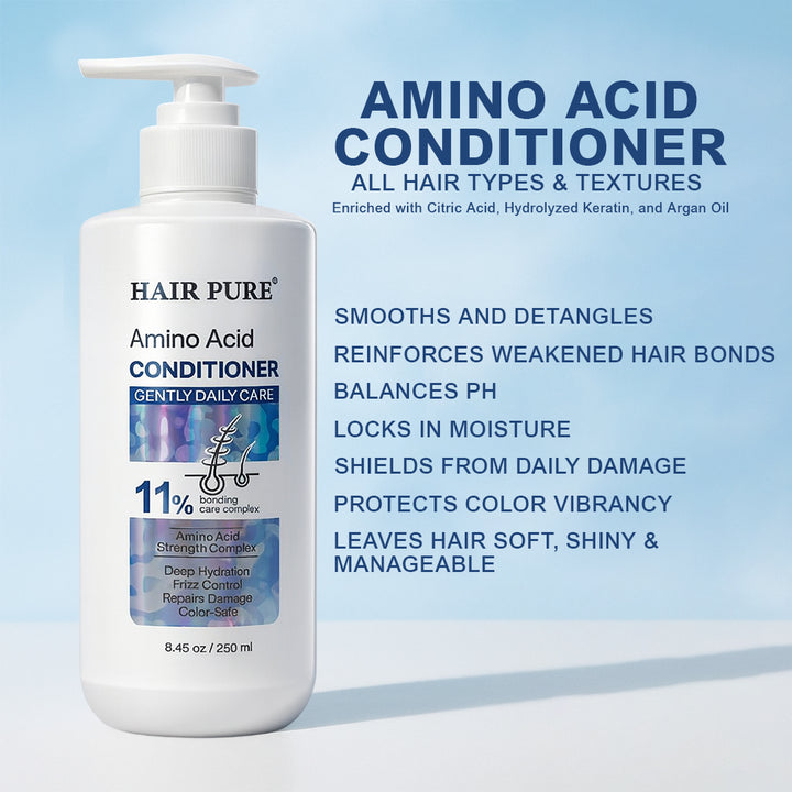 Amino Acid Conditioner 250ml | Strengthening, Repairing & Hydrating Hair Conditioner with 11% Bonding Care Complex