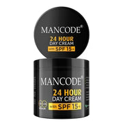 24 Hours Day Cream for Men 100ml | Moisturizing Sunscreen with Vitamin E | Anti-Aging Face Cream | UV Protection & Hydrating Formula