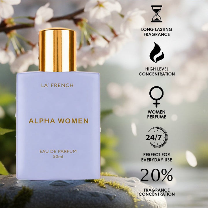 Alpha Women Perfume 50ml  Bold Floral Fruity Fragrance