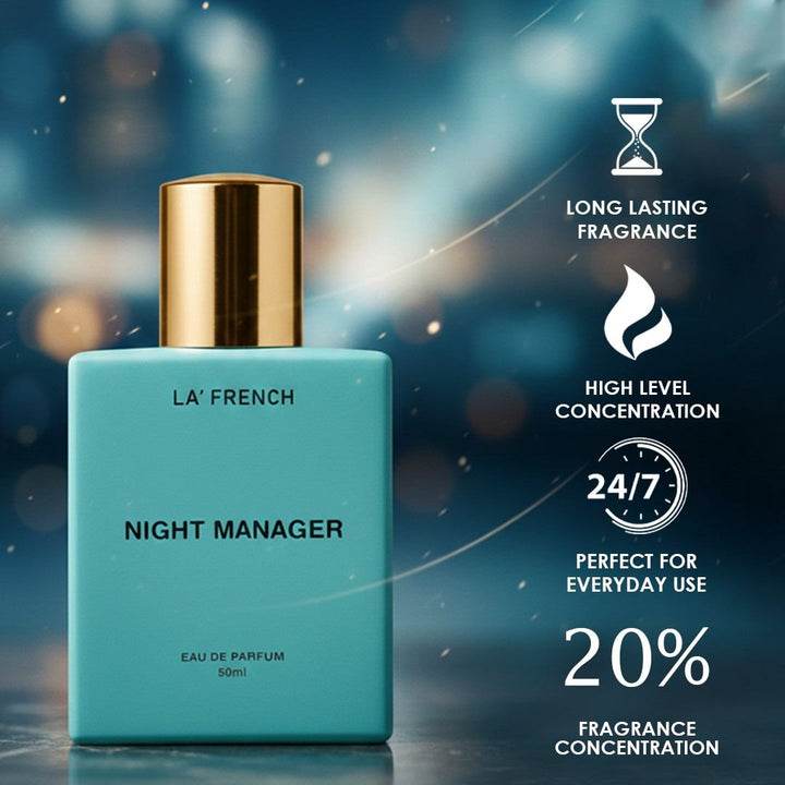 Night Manager Perfume for Men & Women 50ml |Warm Woody Spicy Fragrance