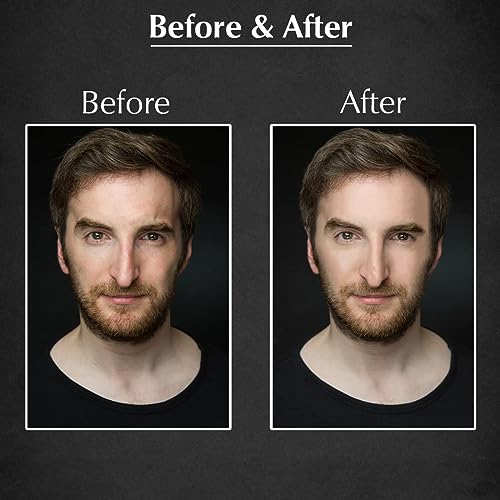 Brighten My Skin Facial Kit for Men 58g | 6 Step Skin Brightening Facial Kit | Instant Glow & Deep Cleansing Home Facial Kit