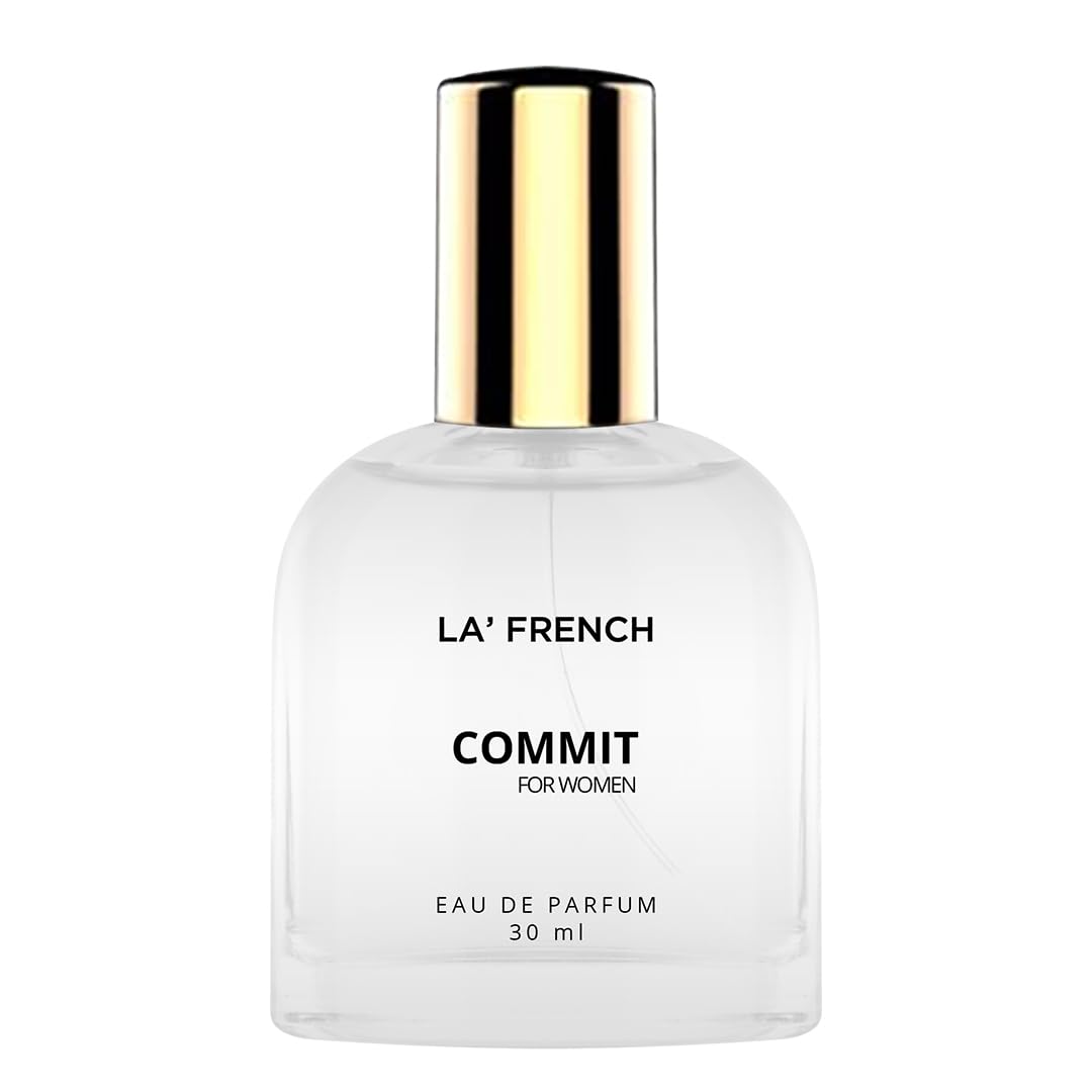 Commit Perfume for Women 30ml | Long Lasting Floral Fruity Romantic Fragrance | Premium Eau De Parfum for Women | Soft & Elegant Daily Wear Scent