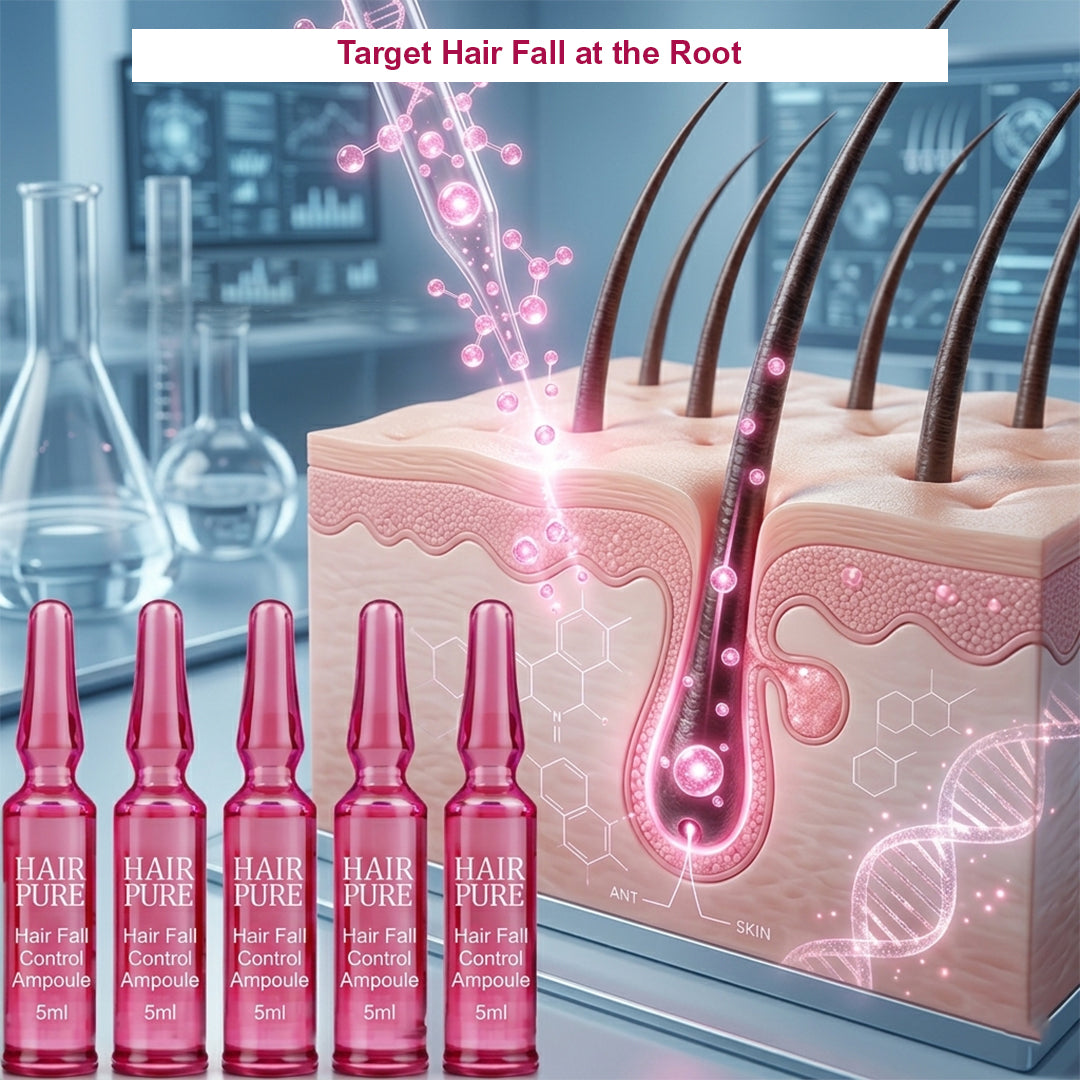 Hair Fall Control Ampoule 5ml |  Strengthening Hair Treatment to Reduce Hair Fall & Breakage