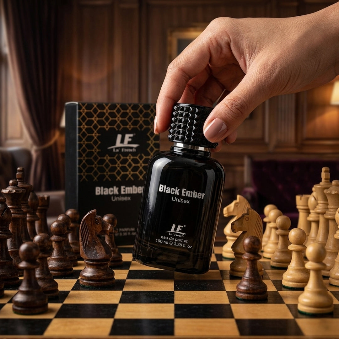 La French Black Ember Unisex Perfume 100ml | Rich, Warm & Sophisticated Fragrance