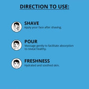 After Shave Balm 100ml | Soothing & Hydrating Aftershave for Men | Reduces Razor Burn, Redness & Itch | Moisturizing Post Shave Care