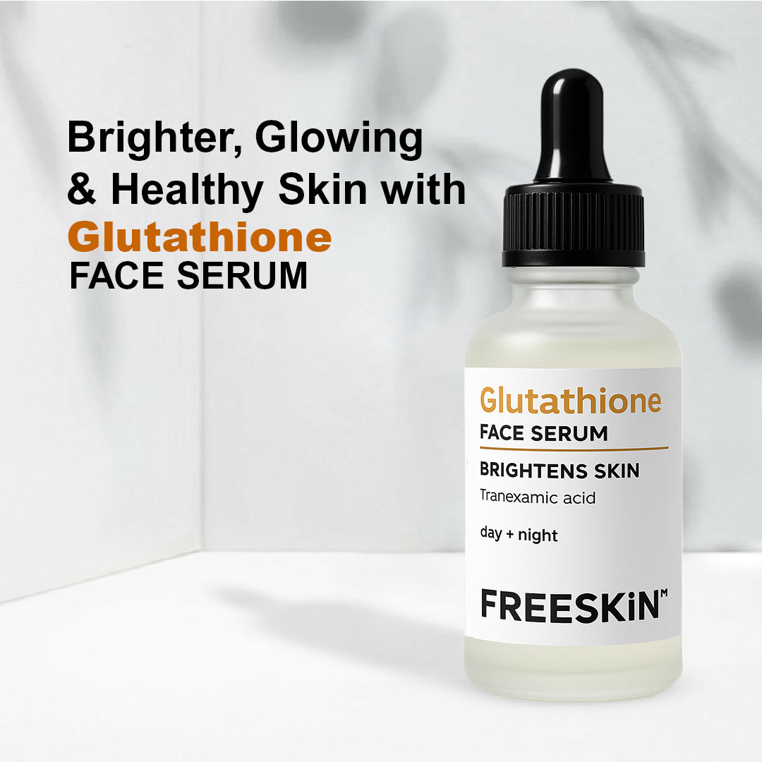 Glutathione Face Serum (30ml) | Brightening & Pigmentation Correction Serum with Tranexamic Acid for Radiant Glow