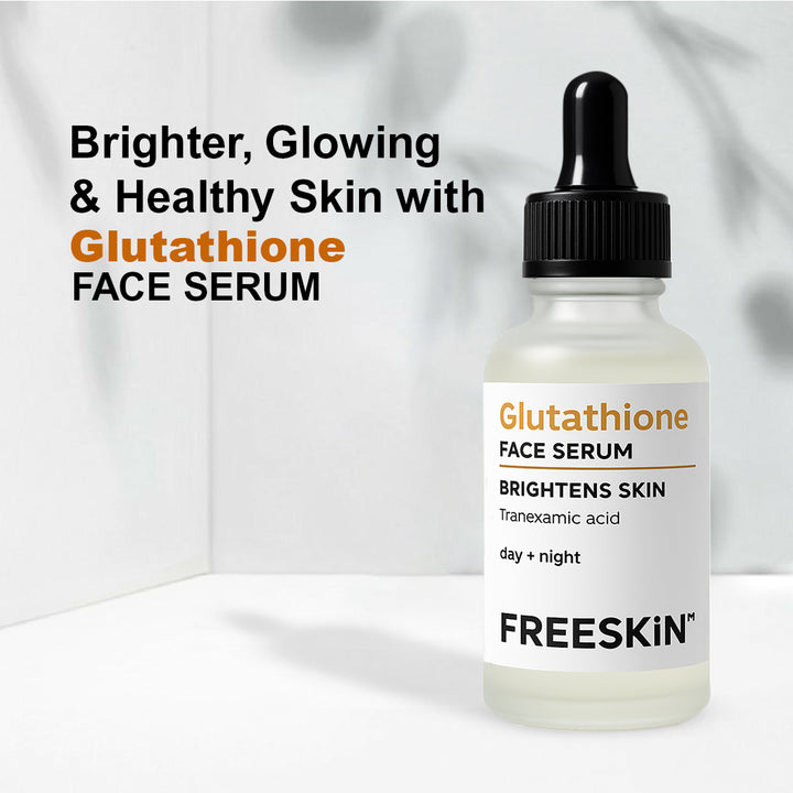 Glutathione Face Serum (30ml) | Brightening & Pigmentation Correction Serum with Tranexamic Acid for Radiant Glow