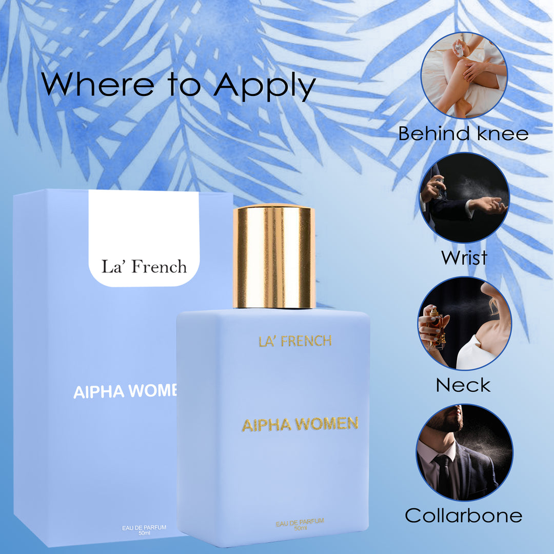 Alpha Women Perfume 50ml | Long Lasting Bold Floral Fruity Fragrance | Premium Eau De Parfum for Women | Confident & Powerful Feminine Scent