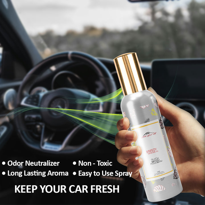 Love Your Car Breezy Car Air Freshner (85ml)