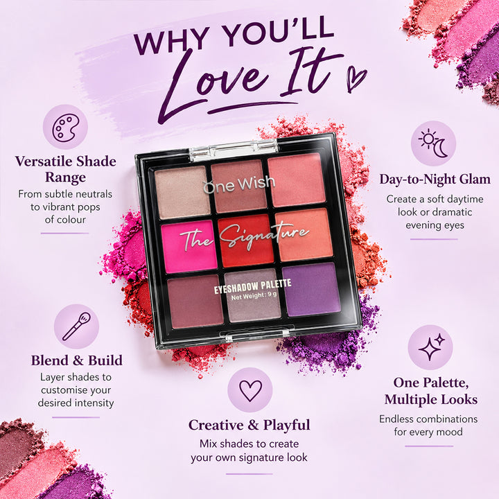 Sunset Eye Shadow Palette 9g | 9 in 1 Sunset Shades for Women