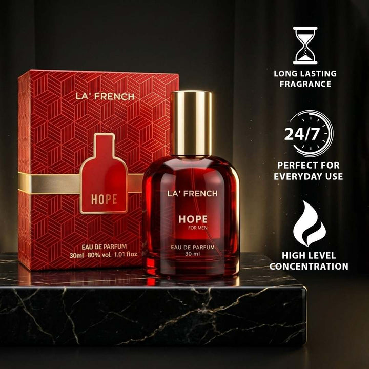 Hope Perfume for Men 30ml  Fresh Woody Aromatic Fragrance