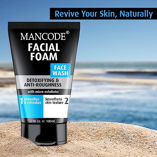 Detoxifying Face Wash for Men 100ml | Refreshing Skin