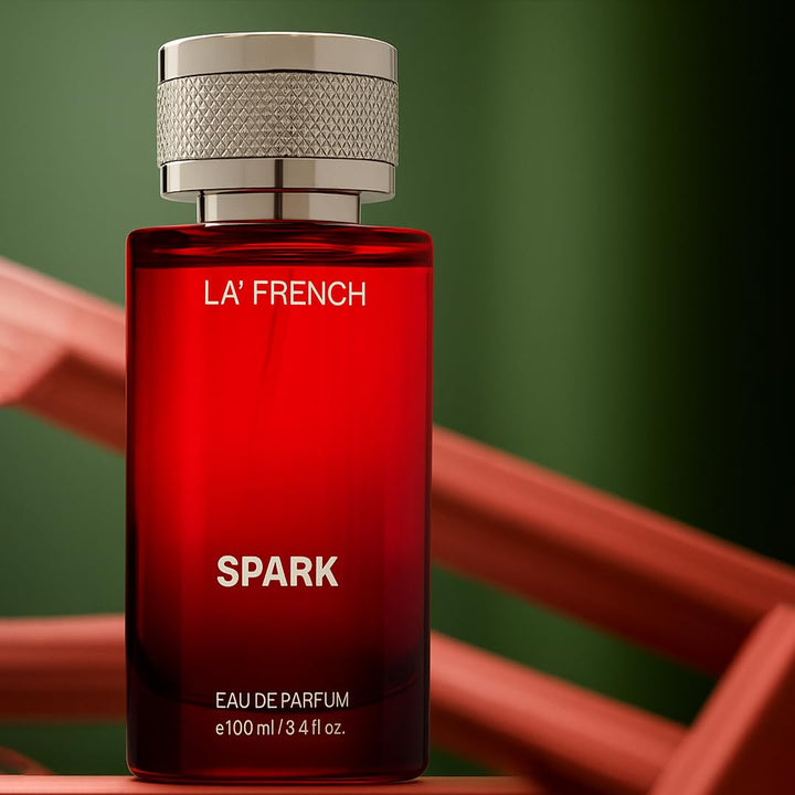 Spark Eau De Parfum 100ml | Long Lasting Fresh Citrus Fruity Fragrance | Premium Unisex Perfume for Men & Women | Energetic & Vibrant Scent