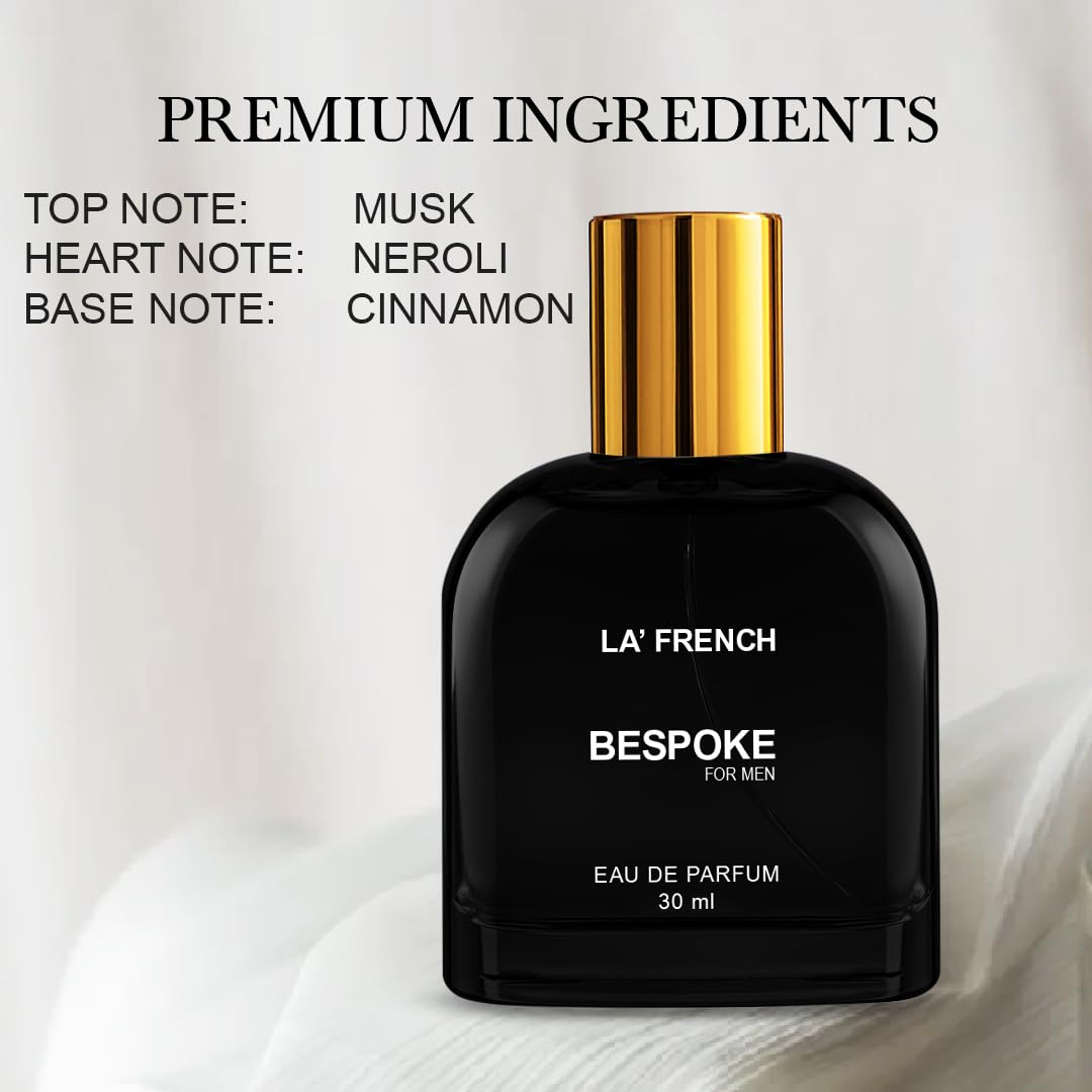 Bespoke Perfume for Men 30ml | Long Lasting Premium Woody Aromatic Fragrance | Luxury Eau De Parfum | Sophisticated & Confident Daily Wear Scent