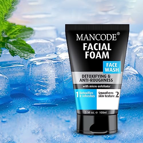 Detoxifying Face Wash for Men 100ml | Refreshing Skin