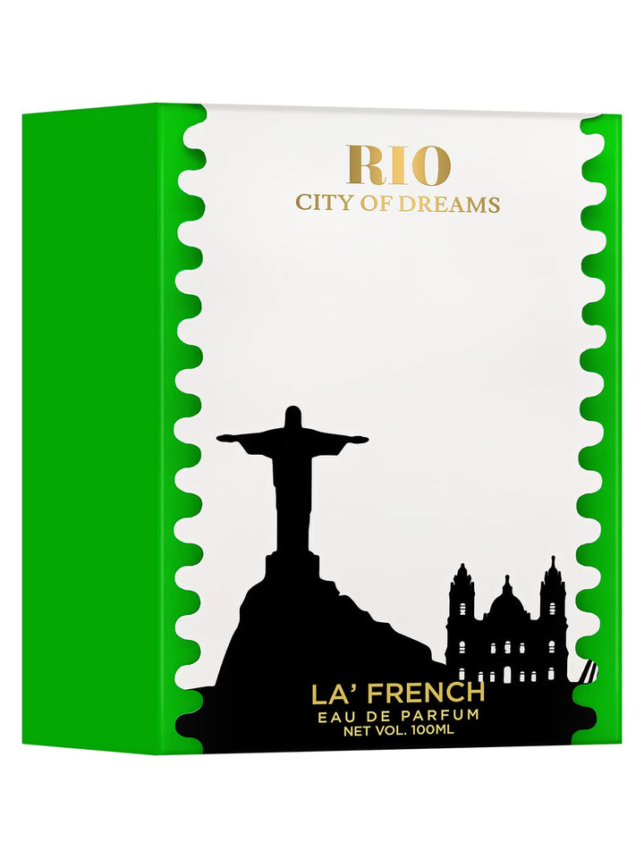 Rio Eau de Parfum 100ml | Long Lasting Fruity Floral Fragrance | Premium Unisex Perfume for Men & Women | Fresh & Vibrant Scent