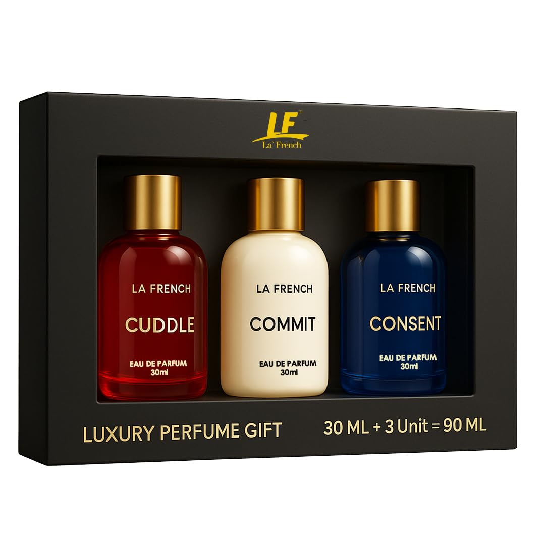 Best Fragrance For Women Set Of 3,30Ml Each(Cuddle+Commit+Consent) Upto 24Hrs Lasting Eau De Parfum | Best Perfume Gift Set For Women