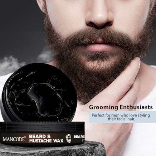 Beard & Mustache Wax | Strong Hold & Styling 50ml