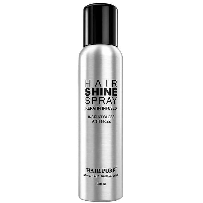 Hair Shine Spray Keratin Infused 200ml | Instant Gloss & Anti-Frizz Hair Spray | Non-Greasy Natural Shine Finish | Smooth & Silky Hair Styling Spray – 200 ml - our product