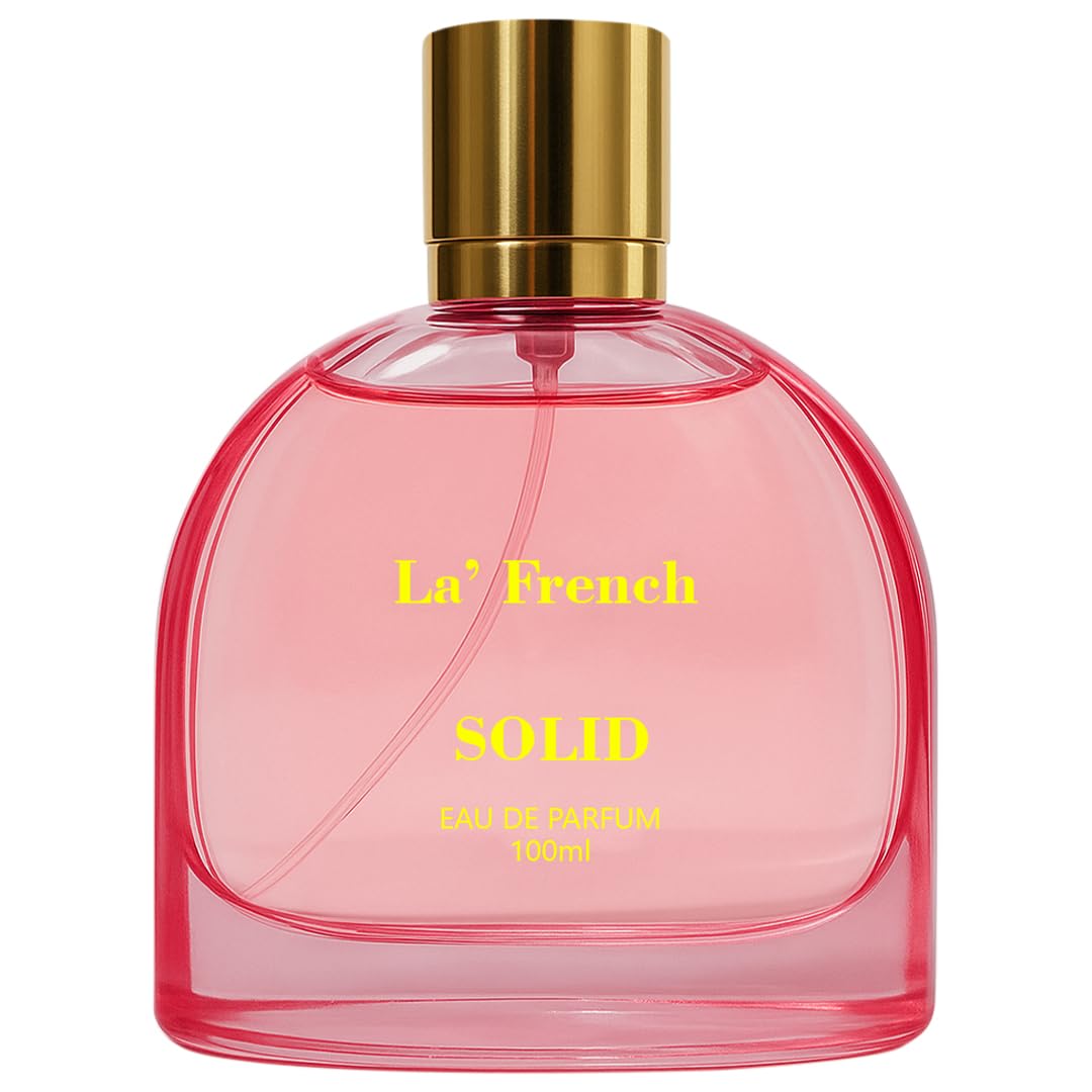 Solid Unisex Perfume 100ml – Long Lasting Eau De Parfum | Warm Woody Floral Luxury Fragrance for Men & Women