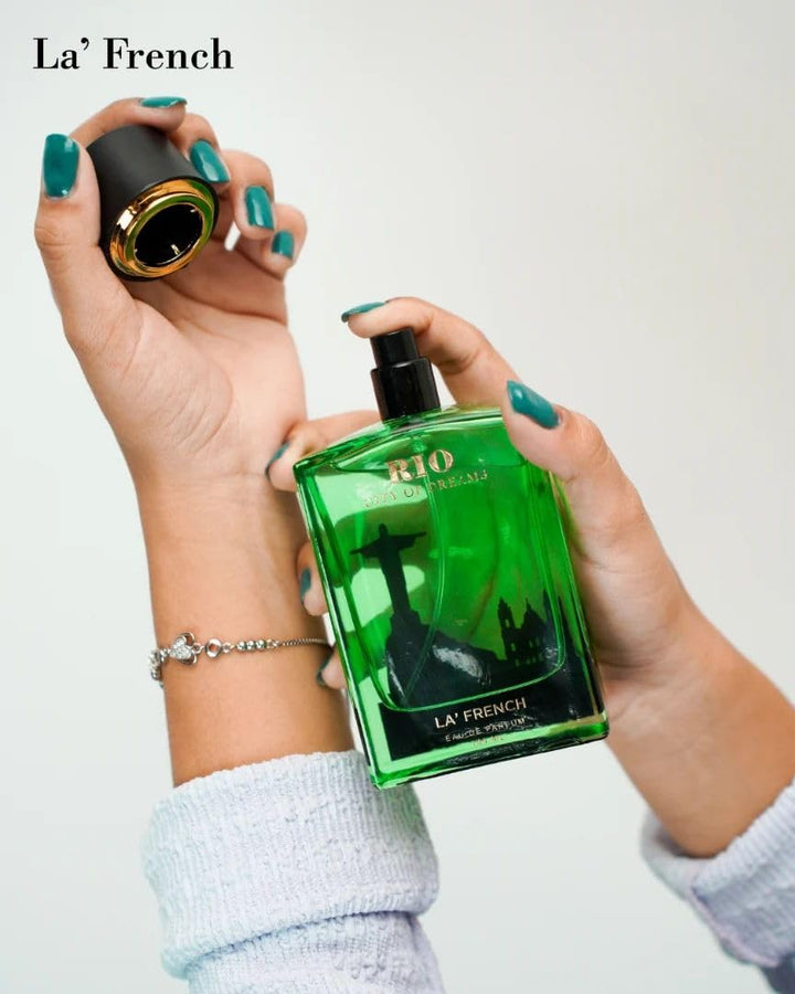 Rio Eau de Parfum 100ml | Long Lasting Fruity Floral Fragrance | Premium Unisex Perfume for Men & Women | Fresh & Vibrant Scent