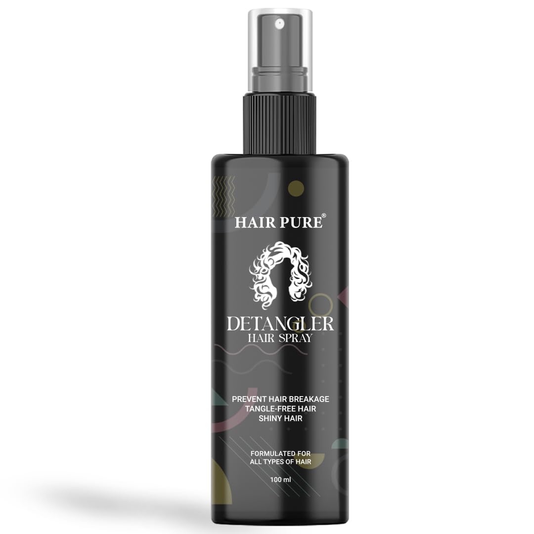Detangler Hair Spray 100ml | Anti-Tangle Hair Spray for Smooth, Soft & Frizz-Free Hair | Prevents Hair Breakage | For All Hair Types